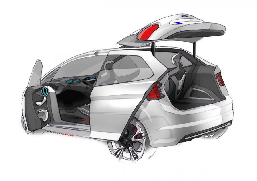  Ford iosis Max Concept 2009 года  (фото 28 из 45)